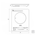 Ver imagem 4 de Cooktop de Indução Tramontina 1 Boca Portátil Slim Touch Ei 30 Preto – 127 Volts