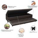 Ver imagem 5 de Cama Box Solteiro Ortopédica Conjugada Baú com Cama Auxiliar 88cm X 51cm D28 Laura RBF