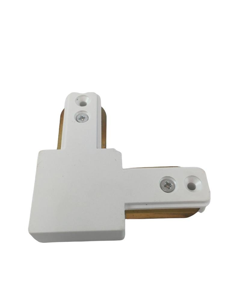 Kit Plug Conector Emenda Para Trilho Eletrificado Branco Madeiramadeira