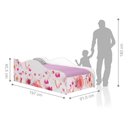 Ver imagem 3 de Cama Fun Rosas Solteiro com Colchão