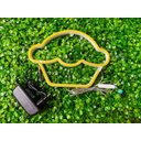 Ver imagem 2 de Luminária Parede Empada Amarela Neon Led