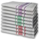 Ver imagem 1 de 9 Panos de Prato Atoalhado Felpudo Verde Vermelho e Roxo