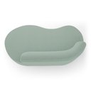 Ver imagem 6 de Kit 02 Sofás Orgânicos Living Bob 145cm 02 Lugares com 02 Almofadas Bouclê Verde Menta - Desk Design
