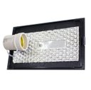 Ver imagem 4 de Arandela Maresia em Policarbonato Super Resistente Preta + LED 12W Branco Frio St789