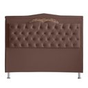 Ver imagem 5 de Kit Cabeceira de Cama Box e Calçadeira Baú Madri King 195 Cm Suede Rosê Eli Móveis e Decoração