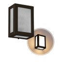 Ver imagem 1 de Arandela 5 vidros para lâmpada E27 luminária Marrom st569