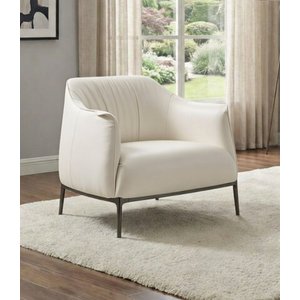 Poltrona Archibald Couro Legitimo Alto Padrão:509