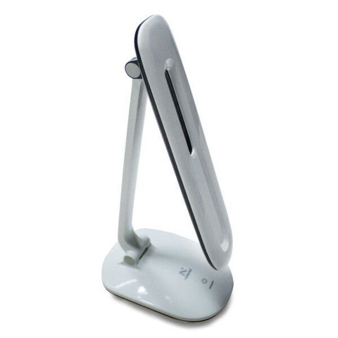 Luminária de Mesa Branca Led com Bateria Sistema Touch Controle de Luminosidade