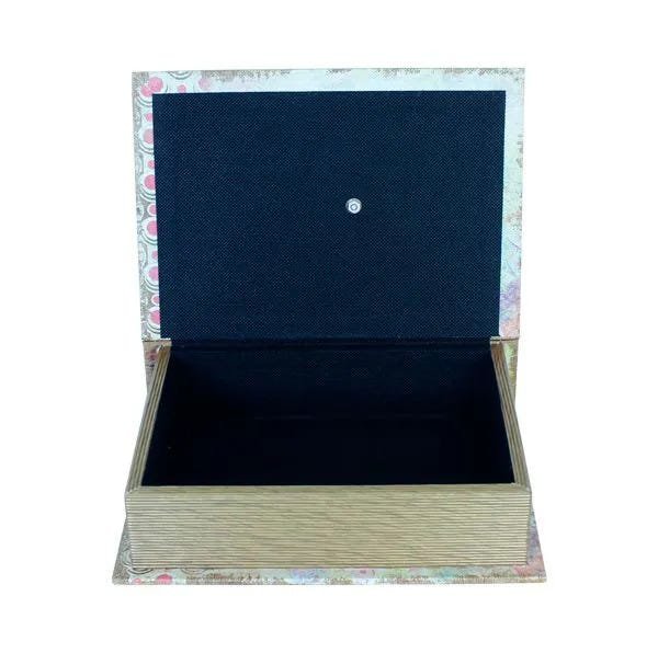Livro Caixa Decorativo Book Box Borboleta em metal Family - 4