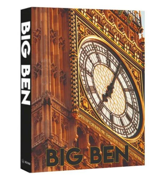 Livro Caixa Decorativo Book Box Big Ben - 1
