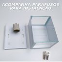 Ver imagem 4 de Arandela Frisada 2 focos grande E27 - Preto ST298