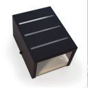 Ver imagem 1 de Arandela Frisada 2 focos grande E27 - Preto ST298