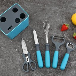 Conjunto de Utensílios de Cozinha Kit Completo 6 Peças para Preparos Perfeitos - 3