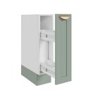 Ver imagem 7 de Balcão Porta Tempero Planejado 20cm sem Tampo Arizona CabeCasa MadeiraOriginals Verde/Menta/Branco