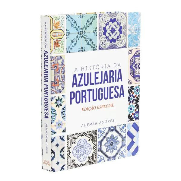 Livro Caixa Decorativo Book Box Azulejaria Portuguesa Fullway