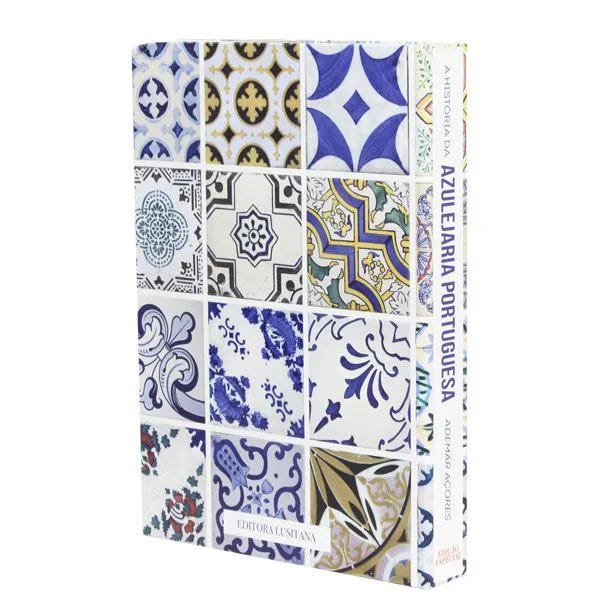 Livro Caixa Decorativo Book Box Azulejaria Portuguesa Fullway - 2
