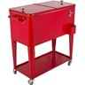Cooler Retro Grande Com Rodas Logo Pespi Ferro - RED - 1