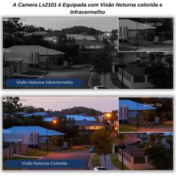 Camera Segurança Full Hd Visão Noturna Colorida Wifi Ip Smart Externa Prova Dágua Inteligente Infrav - 4