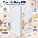 Ver imagem 6 de Colchão para Chiqueirinho Bebê 100CMX70CMX10CM Impermeável