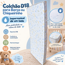 Ver imagem 2 de Colchão para Chiqueirinho Bebê 100CMX70CMX10CM Impermeável