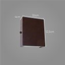 Ver imagem 2 de 10x Arandela Slim 2 Focos Marrom Parede Muro Interna Externa St1597