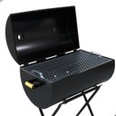Ver imagem 2 de Churrasqueira Bafo Grill Extra Grande com Suporte Preto