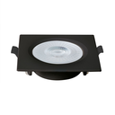 Ver imagem 2 de Luminária de Teto Spot Preto Led Taschibra Alltop Par30 Quadrado Embutir 10w 6500k Luz Fria