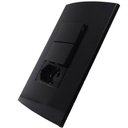 Ver imagem 1 de Conjunto 4x2 Linha Ebony Sleek Alto Brilho Margirius 4x2" 2 Interruptores Simples + 1 Tomada 2p+t 10