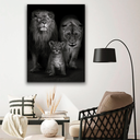 Ver imagem 2 de Quadro Black And White Family -- BR ARTES Médio 84x54