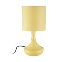 Ver imagem 3 de Luminária de Mesa Abajur Pendule Ceramica Cupula Tecido 33cm St1343