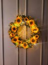 Ver imagem 7 de Guirlanda com Girassóis Decorada Luzes de Led 45 Cm Luxo