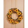 Guirlanda Com Girassóis Decorada Luzes De Led 45 cm Luxo - 6