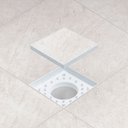 Ver imagem 3 de Ralo Oculto com Tela 15x15 Quadrado Branco