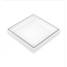 Ralo Oculto com Tela 15x15 Quadrado Branco - 2