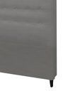 Ver imagem 2 de Cabeceira Dama New Plus King Size 1950mm Veludo Slim Chumbo - Simbal