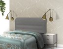 Ver imagem 3 de Cabeceira Dama New Plus King Size 1950mm Veludo Slim Chumbo - Simbal