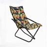 Cadeira de Descanso Dobrável Mônaco Metalmix Azul Floral - 2