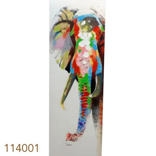 Quadro Pintura Elefante - 1