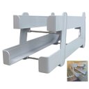 Ver imagem 1 de Suporte Organizador Geladeira Lata Bebida Despensa Armario Prateleira Armazenamento Multiuso Resiste