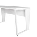 Ver imagem 5 de Mesa em L Escritório 210cm X 210cm Pés Metal F5 Office Cor:branco