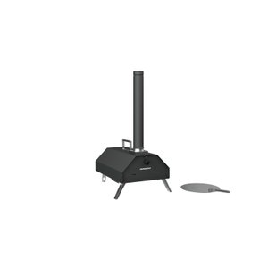 Forno de Pizza Portátil Lenha Preto Antonow