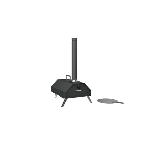 Forno de Pizza Portátil Lenha Preto Antonow
