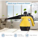 Ver imagem 5 de Limpador a Vapor Portátil 1000w Máquina Multifuncional Vapor Pressurizada Alta Temperatura 110v