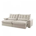 Ver imagem 2 de Sofá Classic Linho 02 Módulos 90 Cm B25 Cm Meu Sofá Online