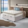 Cama Box Baú com Colchão de Molas Ensacadas Pillow In Anjos Premium Dream Queen 158cm - 1