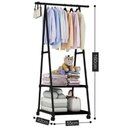 Ver imagem 3 de Arara de Roupas Cabideiro Sapateira Multifuncional Closet