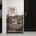 Ver imagem 1 de Sapateira de Madeira para Hall de Entrada Laminado Pequena Industrial Moderna
