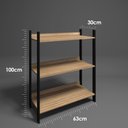 Ver imagem 7 de Sapateira de Madeira para Hall de Entrada Laminado Pequena Industrial Moderna