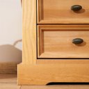 Ver imagem 7 de Rack Tv Bancada 55 Polegadas Madeira Maciça 4 Gavetas 2 Nichos Kent Madeirado Idimex