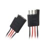 Conector EVUS C-040 35/X 4 Vias com Fio 1MM Preto MACHO/FEMEA - 1